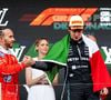 Grâce à une course solide, Lewis Hamilton a décroché une belle deuxième place.

Portrait podium lors du Grand Prix de Formule 1 du Canada 2026, 6ème manche du Championnat du Monde de Formule 1 2026 du 5 au 7 juin 2026 sur le Circuit de Monaco, à Monte-Carlo, Monaco - © DPPI / PsnewZ / Bestimage
