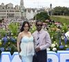 De son côté, la chanteuse a su rester dans le thème de l’événement avec une robe Chanel bleue.

Rihanna, enceinte, et son compagnon A$AP Rocky (ASAP) aux arrivées et au photocall de la première du film Les Schtroumpfs au Mont des Arts à Bruxelles, Belgique, le 28 juin 2025. © Jan De Meuleneir/Photonews/Bestimage