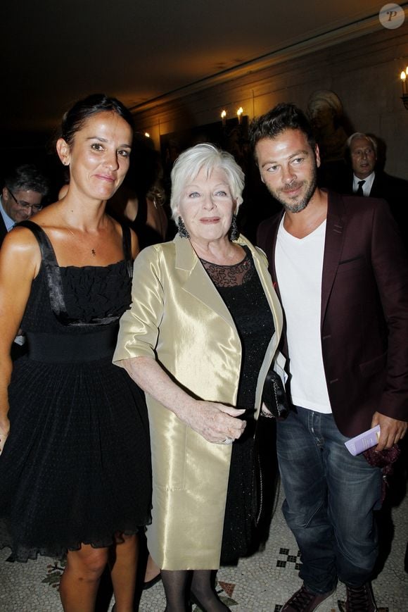 Christophe Maé, Nadège et Line Renaud - Concert "Symphonica" de George Michael à l'Opéra Garnier au profit du Sidaction à Paris, le 9 septembre 2012. © BERTRAND RINDOFF PETROFF / BESTIMAGE