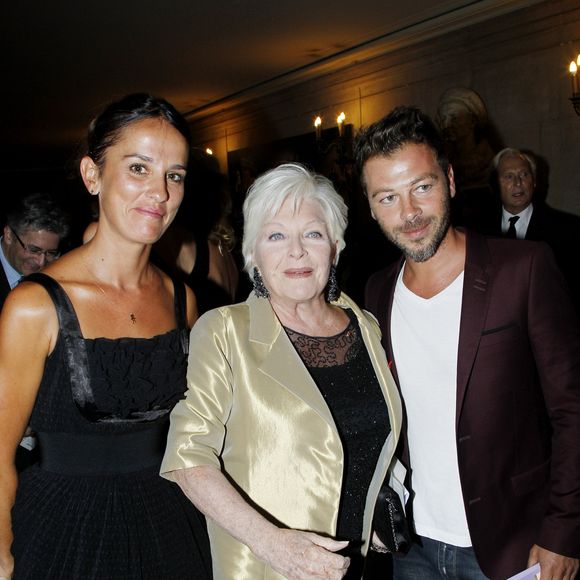 Christophe Maé, Nadège et Line Renaud - Concert "Symphonica" de George Michael à l'Opéra Garnier au profit du Sidaction à Paris, le 9 septembre 2012. © BERTRAND RINDOFF PETROFF / BESTIMAGE