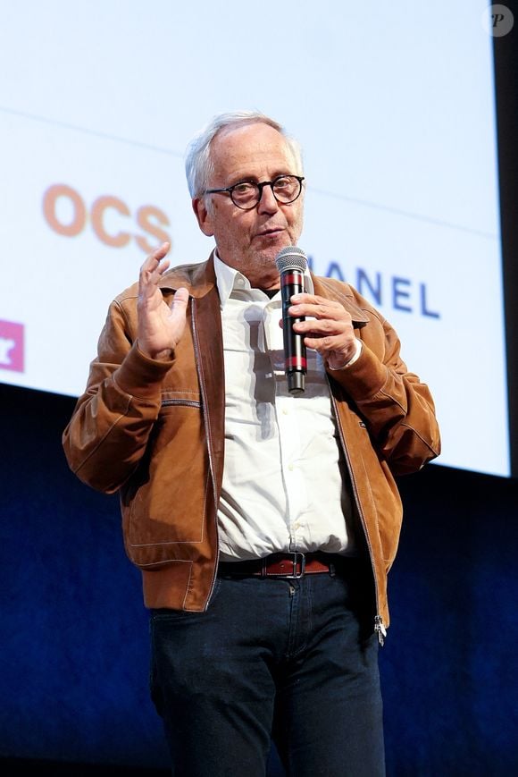 Fabrice Luchini lors de la cérémonie d’ouverture de la 15ème édition du Festival du film Lumière à Lyon, du 15 au 22 octobre 2023. Le festival rend, cette année, hommage à  W.Wenders, cinéaste allemand qui recevra le lauréat d’honneur pour son oeuvre. Lyon le 14 octobre 2023.
© Sandrine Thesillat / Panoramic / Bestimage