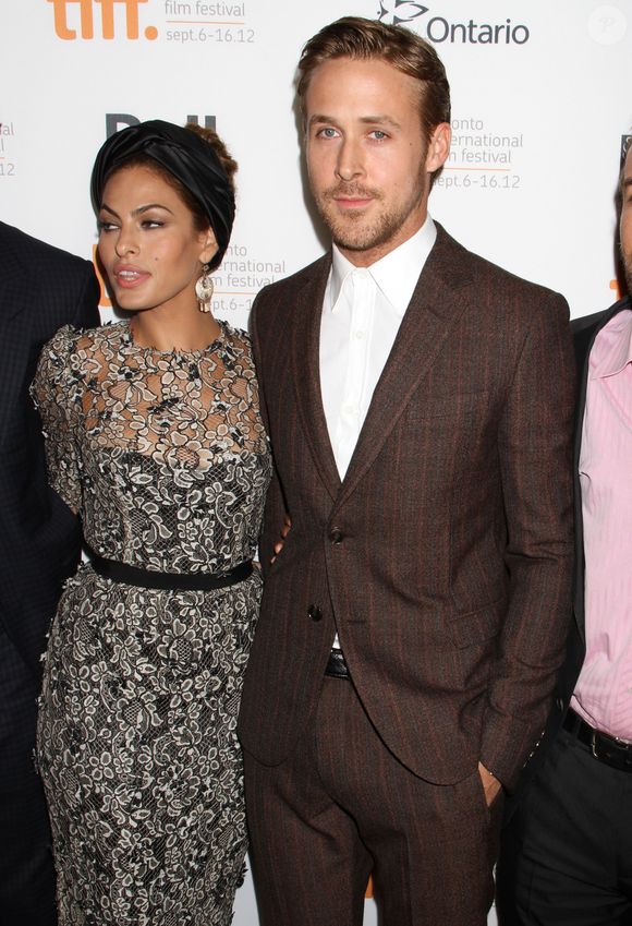 qu'il est en couple avec la comédienne Eva Mendes

Eva Mendes, Ryan Gosling lors de la première du film "The Place Beyond the Pines" à Toronto en 2012
©AGENCE / BESTIMAGE