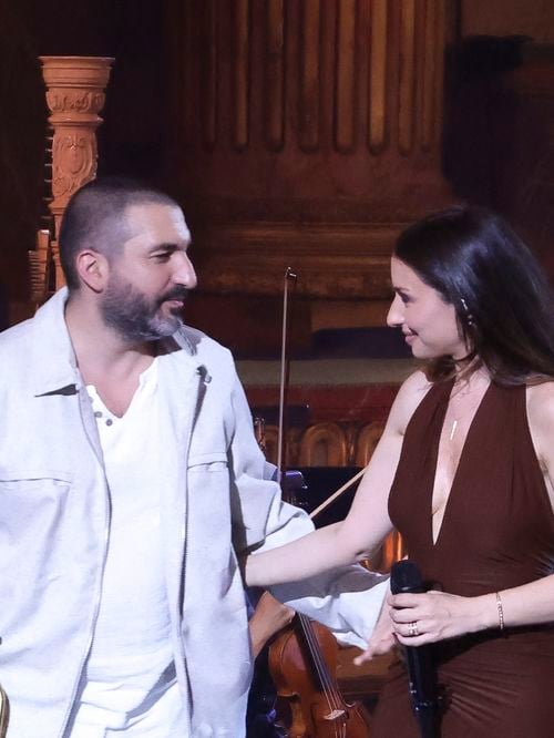 Ibrahim Maalouf retrouve sa femme Hiba Tawaji pour une soirée festive dans Le Grand Echiquier sur France 2