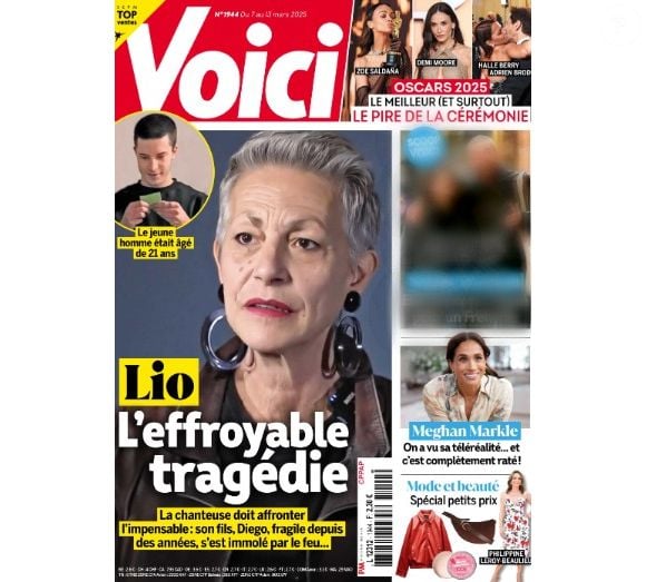 Couverture "Voici" vendredi 7 mars 2025