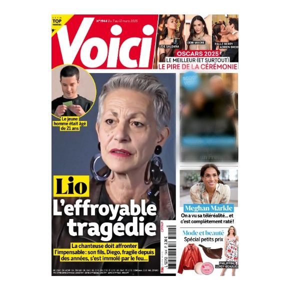 Couverture "Voici" vendredi 7 mars 2025