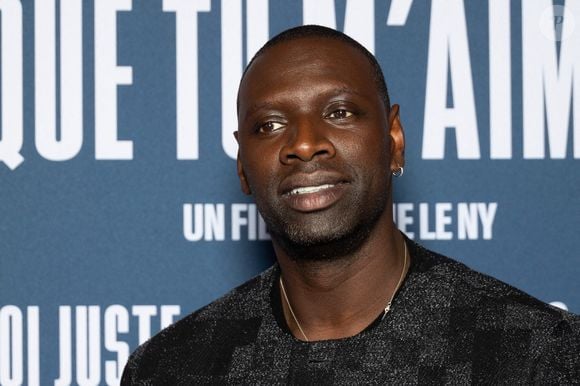 Omar Sy assiste à la première du film 'Dis moi juste que tu m'aimes' au Pathe Wepler le 06 février 2025 à Paris, France. Photo by Nasser Berzane/ABACAPRESS.COM