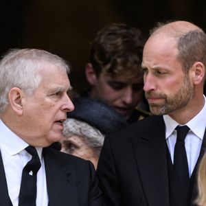 Le prince Andrew arrive à la messe de Requiem de la duchesse de Kent, à la cathédrale de Westminster, dans le centre de Londres. Photo by PA Photo/ Bestimage