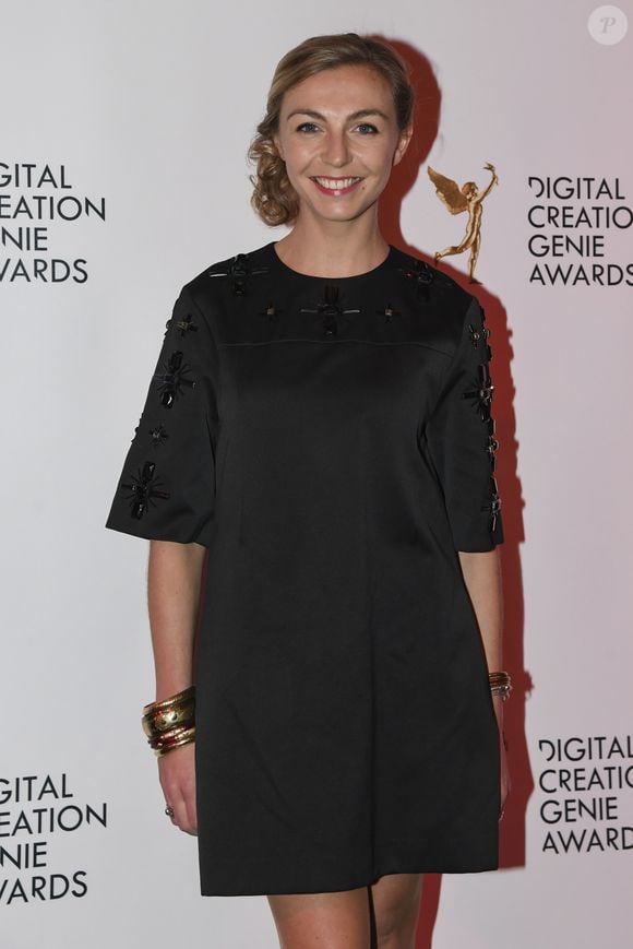 Exclusif - Amélie Etasse lors de la soirée des Digital Création Génie Awards au Casino Barrière à Enghien-les-Bains, France, le 26 Janvier 2017. © Pierre Perusseau/Bestimage