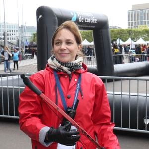 Nathalie Péchalat lors de la 10ème édition de la Journée "Evasion" au Stade de France à Saint-Denis, Seine Saint-Denis, France, le 24 avril 2024. 4000 enfants malades et/ou en situation de handicap (issus des structures médico-sociales), accompagnés de leurs familles, passent en mode supporters des Bleus le mercredi 24 avril, de 10h à 18h, pour une respiration sportive et para-sportive, ludique et festive proposée par l’association Premiers de Cordée, qui fête cette année ses 25 ans. © Michael Baucher/Panoramic/Bestimage