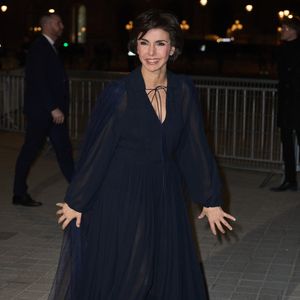 Rachida Dati, ministre de la Culture au Grand Dîner du Louvre à Paris en marge de la fashion week prêt à porter automne/hiver 2025-2026 le 4 mars 2025 © Cyril Moreau / Bestimage
