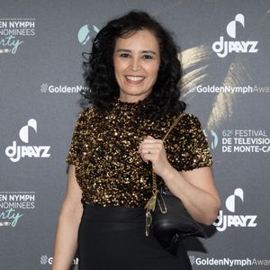 Aida Touihri assiste à la soirée des nominés lors du 62e Festival de télévision de Monte-Carlo le 19 juin 2023 à Monte-Carlo, Monaco. Photo par David Niviere/ABACAPRESS.COM