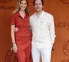 Ophélie Meunier et son mari Mathieu Vergne au village lors des Internationaux de France de Tennis de Roland Garros 2025. Paris, le 29 mai 2025.
© Moreau/Jacovides/Bestimage