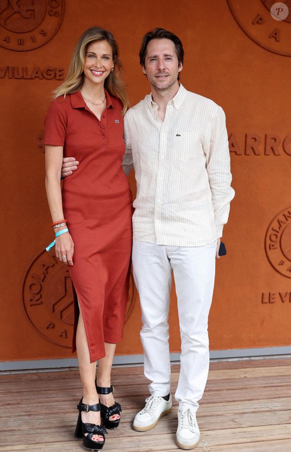 Ophélie Meunier et son mari Mathieu Vergne au village lors des Internationaux de France de Tennis de Roland Garros 2025. Paris, le 29 mai 2025.
© Moreau/Jacovides/Bestimage