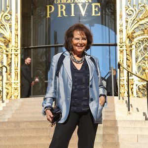 Claudia Cardinale - Arrivée des people au 2ème défilé Haute Couture Armani Privé collection Automne-Hiver 2019/20 au Petit Palais à Paris, le 2 juillet 2019. © Veeren Ramsamy-Christophe Clovis/Bestimage