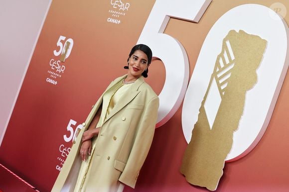 Leïla Bekhti - Photocall de la 50ème édition de la cérémonie des César à l'Olympia à Paris, France, le 28 février 2025 © Dominique Jacovides - Olivier Borde / Bestimage
