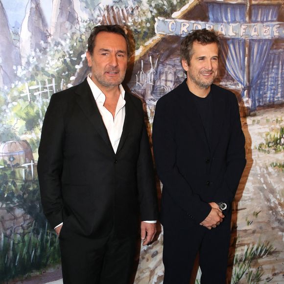 Exclusif -  Gilles Lellouche et Guillaume Canet - Première du film Astérix et Obélix "L'Empire du Milieu" au cinéma Le Grand Rex à Paris le 15 janvier 2023. © Bertrand Rindoff / Bestimage