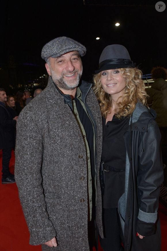 Frank Tapiro et sa femme Charlotte Rosier - Y.Lidon, légende du kickboxing, a battu sur décision partagée C.Benzaquen au terme d’un combat acharné de cinq rounds au Grand Palais Éphémère le 9 février 2024.

© Rachid Bellak / Bestimage