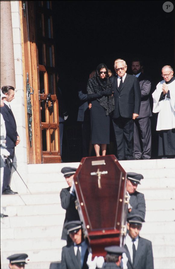 Les obsèques de Stefano Casiraghi en 1990 à Monaco
©AGENCE / BESTIMAGE