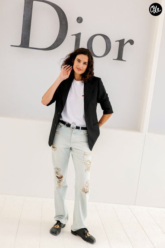 Nine d'Urso au photocall du défilé Christian Dior Collection Femme Prêt-à-Porter Printemps/Eté 2027 lors de la Fashion Week de Paris au Jardin des Tuileries, à Paris, le 29 septembre 2026. 

© Olivier Borde/Bestimage