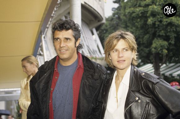 Julien Clerc et Virginie Coupérie-Eiffel lors du tournoi de Roland-Garros en 1994.

© Bernard Leguay via Bestimage # | 00465889