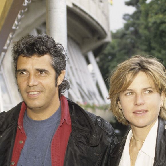 Julien Clerc et Virginie Coupérie-Eiffel lors du tournoi de Roland-Garros en 1994.

© Bernard Leguay via Bestimage # | 00465889
