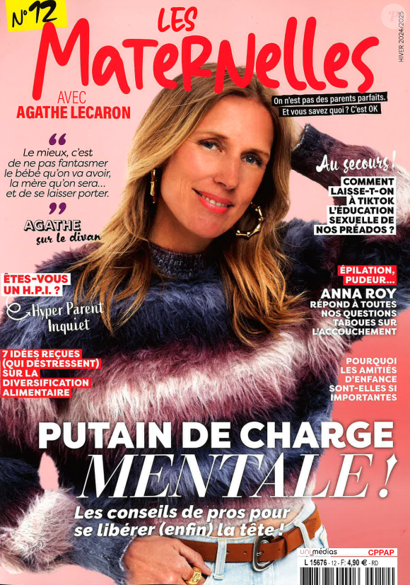 Dans le magazine des "Maternelles", Agathe Lecaron raconte.

Magazine "Les Maternelles"