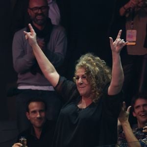 Marianne James - People au concert de Madonna à l'AccorHotels Arena (Bercy) à Paris, le 9 décembre 2015.