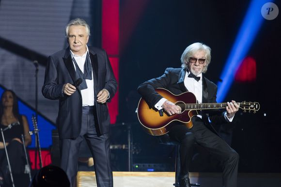 Michel Sardou en concert à la Seine Musicale, jusqu'au 7 janvier 2018 et les 14 et 15 mars, pour sa dernière tournée "La dernière danse" à Boulogne-Billancourt. Le 26 décembre 2017.
© Pierre Perusseau / Bestimage