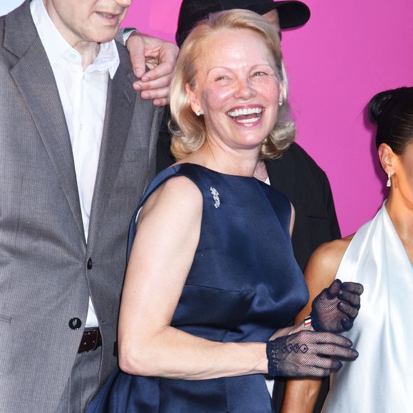 Leur flirt était donc orchestré pour faire la promotion du long-métrage

Pamela Anderson à la première américaine de Naked Gun au SVA Theater le 28 juillet 2025 à New York. NYC, USA. Photo by MM/ABACAPRESS.COM