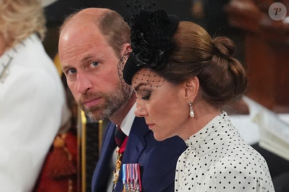 La famille royale britannique et les personnalités assistent à un service d'action de grâce à l'abbaye de Westminster à Londres, à l'occasion du 80ème anniversaire du jour de la Victoire en Europe (VE Day), le 8 mai 2025. Mirrorpix / Bestimage