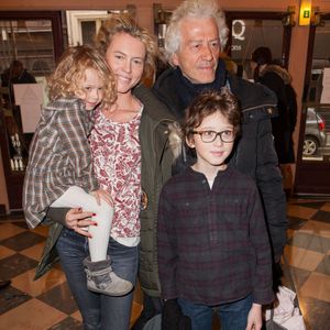 Didier Barbelivien en famille lors de la generale du spectalcle Il etait une fois au theatre de la Michodiere a Paris, France, le 05 decembre 2015. Photo par Audrey Poree/ ABACAPRESS.COM