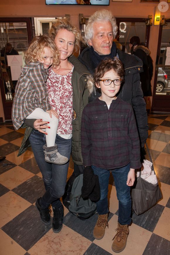 Didier Barbelivien en famille lors de la generale du spectalcle Il etait une fois au theatre de la Michodiere a Paris, France, le 05 decembre 2015. Photo par Audrey Poree/ ABACAPRESS.COM