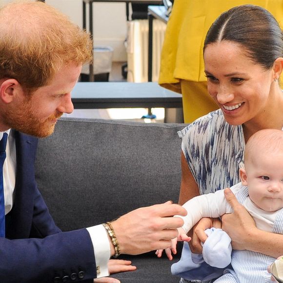 Prince Harry et Meghan Markle avec leur fils Archie © Backbird USA Bestimage