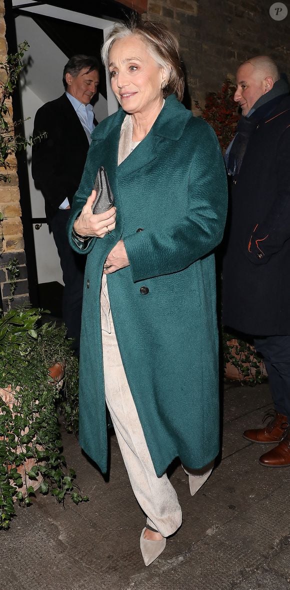 Kristin Scott Thomas - 17 février 2024.
©AGENCE / BESTIMAGE