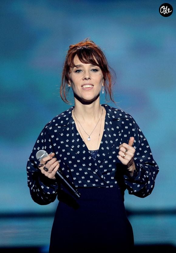 Zaz (Isabelle Geffroy) - Enregistrement de la deuxième partie de l'émission « La Chanson secrète 11 » à Paris, diffusée le 24 juin sur TF1. 
© Jacovides-Moreau / Bestimage