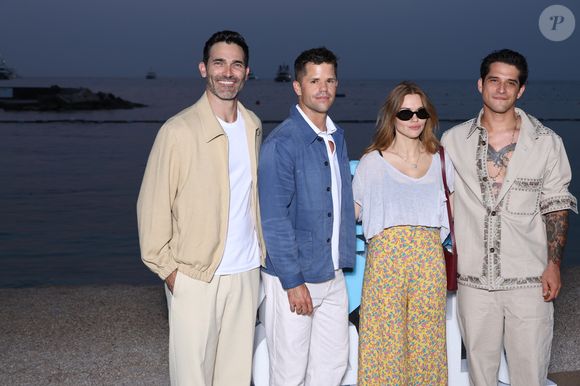 Tyler Hoechlin, Charlie Carver, Holland Roden et Tyler Posey - Photocall de la soirée au "Neptune" lors du 64ème Festival de Télevision de Monte Carlo le 14 juin 2025.
© Denis Guignebourg / Bestimage