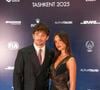 Charles Leclerc et Alexandra Saint Mleux se sont mariés le 28 février dernier à Monaco, quatre mois après leurs fiançailles.

Mariage - Le pilote de F1 Charles Leclerc a épousé Alexandra Saint Mleux - Cérémonie des FIA AWARDS 2025 : Dreams of a Champion dans la Humo Arena de Tachkent, capitale de l'Ouzbékistan le 12 décembre 2025. © DPPI / PsnewZ / Bestimage