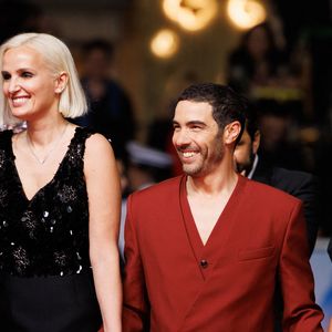 Mélissa Boros, Julia Ducournau,  Tahar Rahim, Golshifteh Farahani - Montée des marches du film « Alpha » lors du 78ème Festival International du Film de Cannes, au Palais des Festivals à Cannes. Le 19 mai 2025
© Jacovides-Moreau / Bestimage