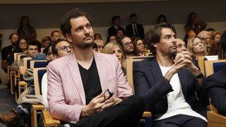 Camille Lacourt et sa compagne Alice, Eric Antoine, François Berléand... ensemble pour briser un sujet tabou