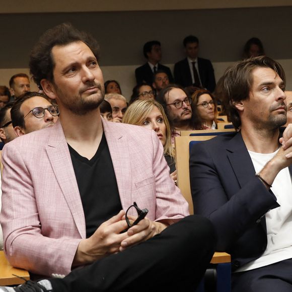 Eric Antoine et Camille Lacourt unis pour briser un sujet tabou

Exclusif - Eric Antoine, Camille Lacourt - Avant-première su documentaire "Santé mentale, briser le tabou" dans l'Amphithéâtre Laroque au Ministère du Travail, de la Santé et des Solidarités à Paris. © Marc Ausset-Lacroix/Bestimage