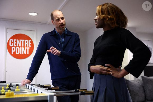 Le Prince de Galles a visité Centrepoint à Ealing, dans l'ouest de Londres, pour rencontrer des jeunes soutenus par l'organisation caritative. Hannah McKay/PA Wire