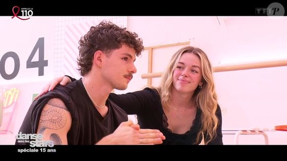 Emma aux côtés de Dorian Rollin dans "Danse avec les stars" sur TF1