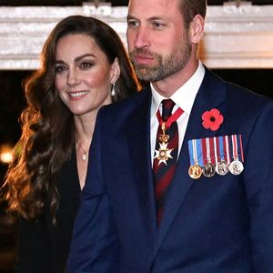 Le prince William, prince de Galles, Catherine Kate Middleton, princesse de Galles - La famille royale du Royaume Uni assiste au Festival du souvenir  (Festival of Remembrance) au Royal Albert Hall, Londres le 9 novembre 2024.

© Chris Ratcliffe / Pool / Julien Burton via Bestimage