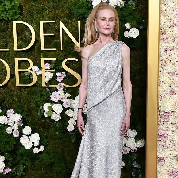 Nicole Kidman lors de la 82ème édition des Golden Globes au Beverly Hilton à Los Angeles, le 5 janvier 2024.