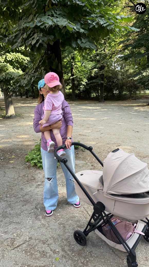 Sonia Mabrouk en sortie avec ses enfants Soraya et Ismaël - Instagram