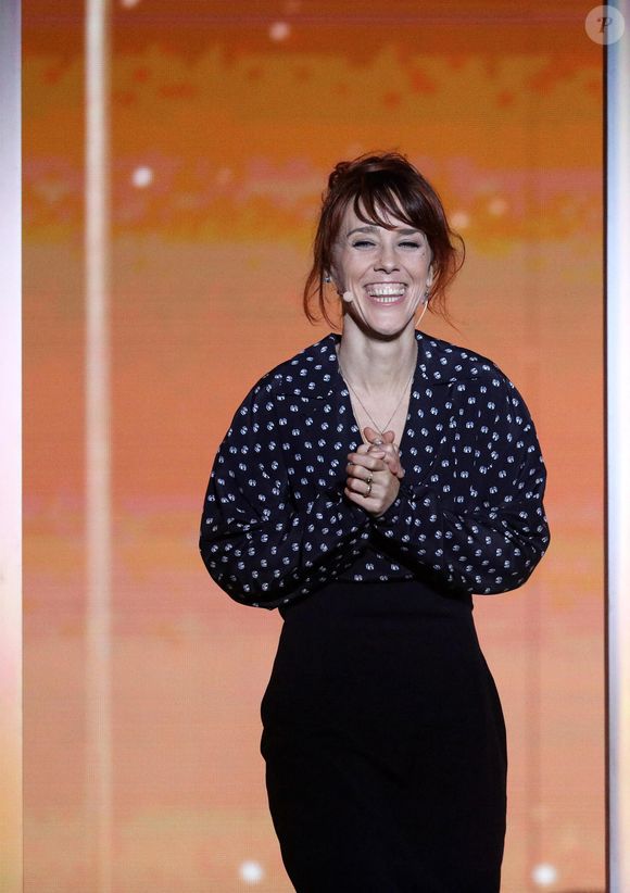 Exclusif - Zaz à l'enregistrement de l'émission "La Chanson secrète 11" le 15 janvier 2022.

Photo : Jacovides-Moreau / Bestimage
