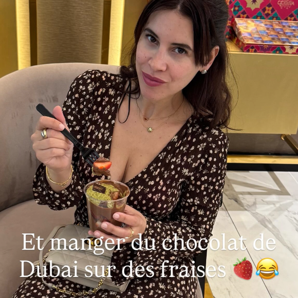 Direction Dubaï avec ses trois garçons.

Souailla, la femme de Jimmy Mohamed, en vacances à Dubaï avec leurs enfants.