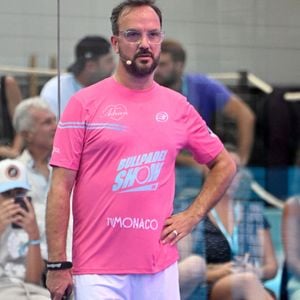 Jarry durant la 2eme édition du Bullpadel Show 06 dans la pinéde Gould d'Antibes de Juan les Pins, le 20 juin 2025.

Photo : Bruno Bebert / Bestimage