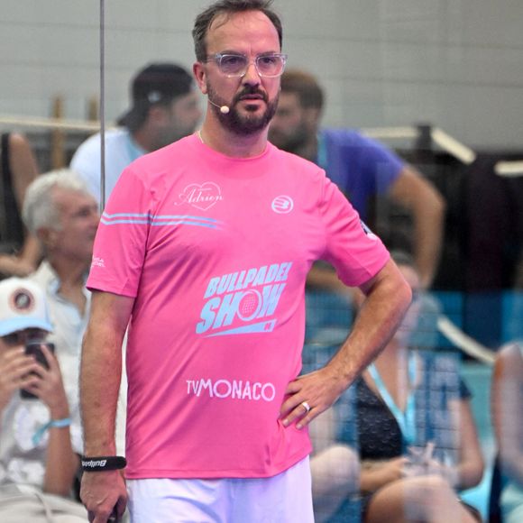 Jarry durant la 2eme édition du Bullpadel Show 06 dans la pinéde Gould d'Antibes de Juan les Pins, le 20 juin 2025.

Photo : Bruno Bebert / Bestimage