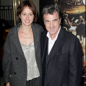 Francois Cluzet & Valerie Bonneton - avant premiere du film ' Le Concert ' au Theatre du Chatelet. © Guillaume Gaffiot/Bestimage